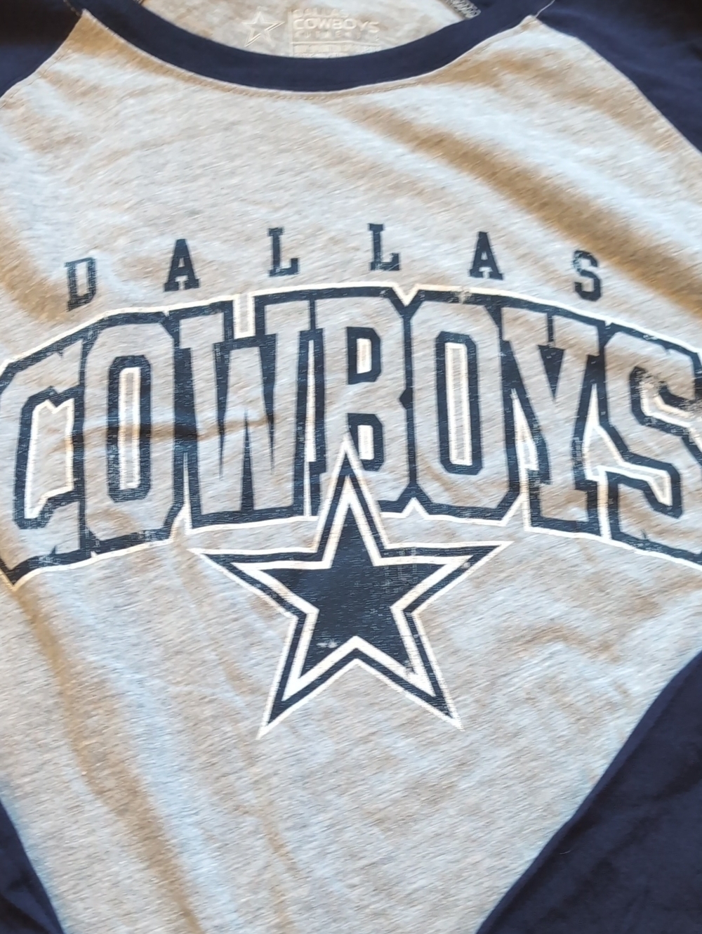 Men's Size XL Dallas Cowboys Long Sleeve - Picture 3 of 4